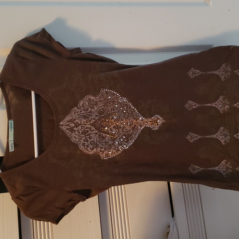 Maurices brown t-shirt size S